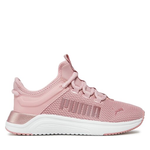 White pink and gold pumas store