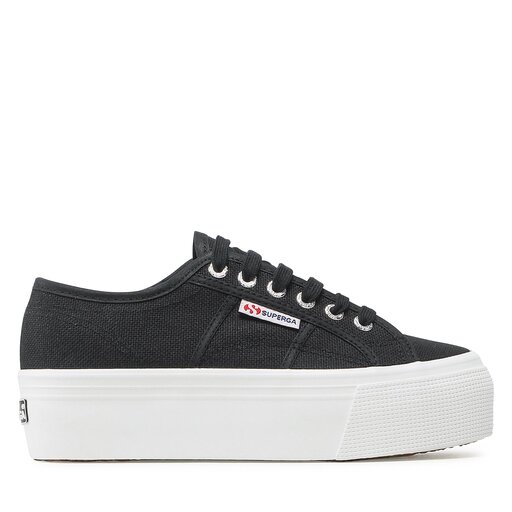 Womens superga platform best sale