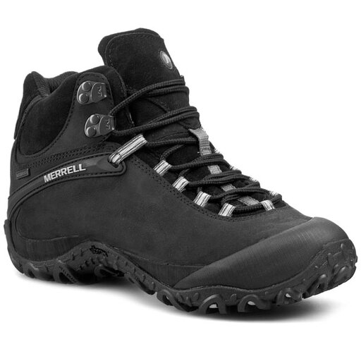 Botas Merrell Chameleon 4 Mid Waterproof J15033 Black zapatos.es