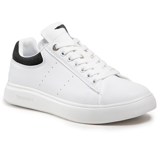 Sneakersy Trussardi 79A00649 Biały | eobuwie.com.pl