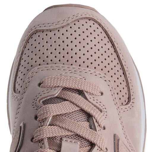 Sneakers New Balance WL574NBM Rose chaussures