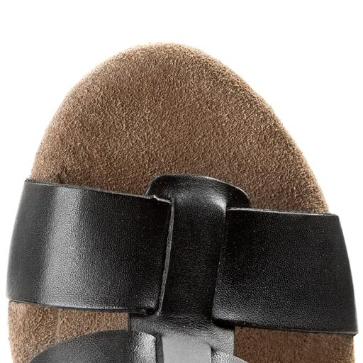 Sanda y Clarks Caslynn Reece 261056974 Black eobuwie .pl