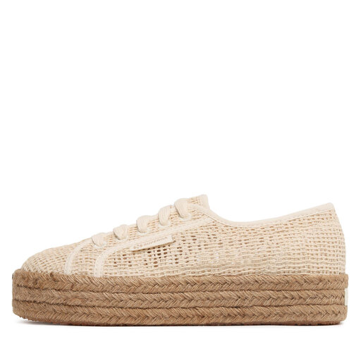 Espadrilles Superga 2730 Rope Organc Macrame Beige eschuhe
