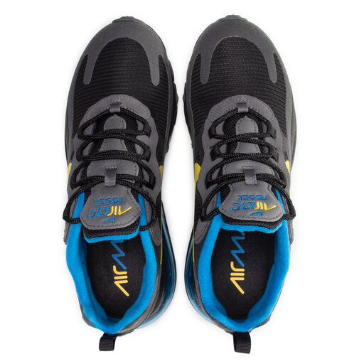Nike air max 270 react blue and yellow clearance