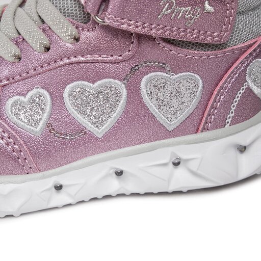 Silver scarpe top rosa antico