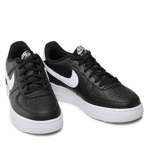 nike air force black with white swoosh