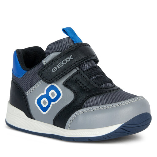 Sneakers Geox J Inek Boy J369CB 0BU11 C0415 DD Grey/Lt Blue 