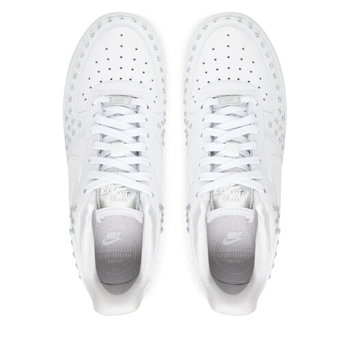 nike air force 1 studded white