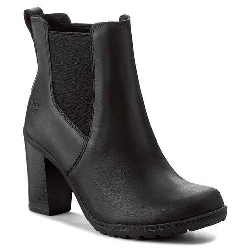 Polokozačky Timberland Linwood Chelsea A1H17 Černá