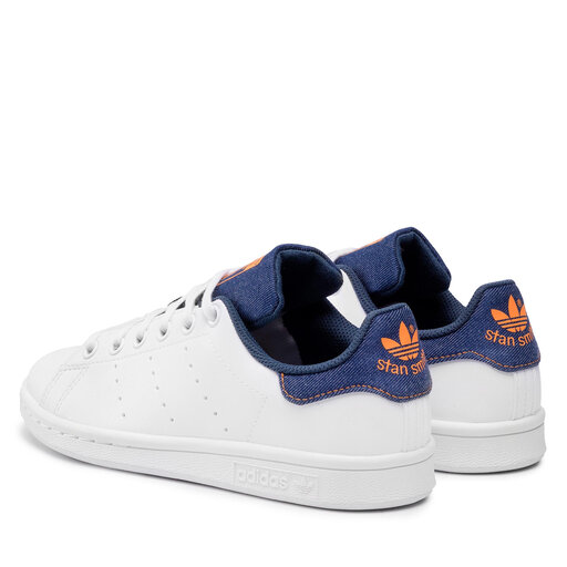 Παπούτσια adidas Stan Smith J GZ7359 Ftwwht/Crenav/Supcol •  Www.epapoutsia.gr