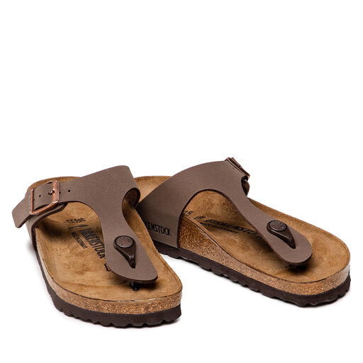 Birkenstock gizeh brun shop