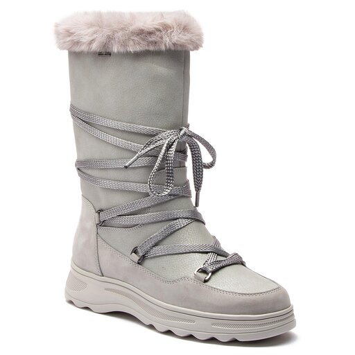 Calumnia Disfraz Melódico Botas de nieve Geox D Hosmos B Abx B D84AUB 0PV32 C0898 Silver/Lt Grey •  Www.zapatos.es