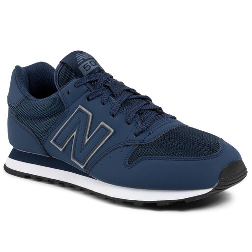 New balance 500 navy blue clearance