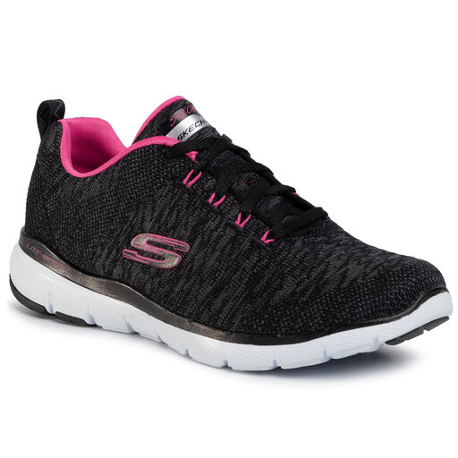 Skechers flex appeal 3.0 hot pink sales