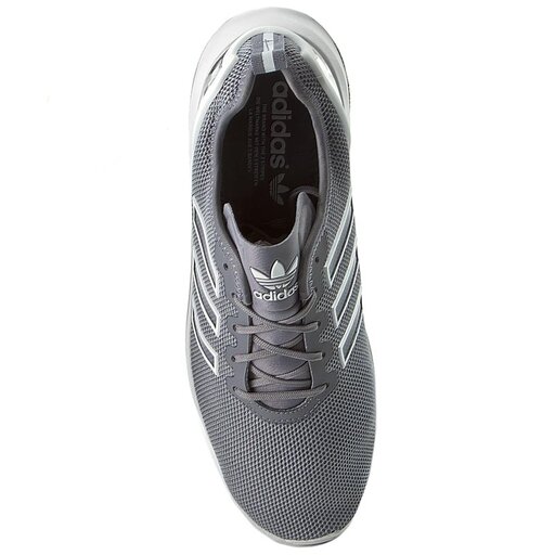 Adidas originals gray zx flux adv sneakers clearance