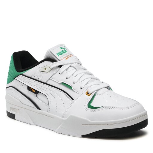Puma green shop and white
