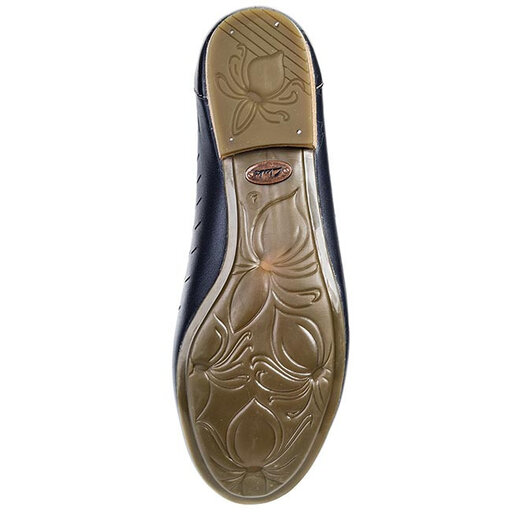 Baleriny Clarks Henderson Silk 203576834 Navy Leather eobuwie .pl