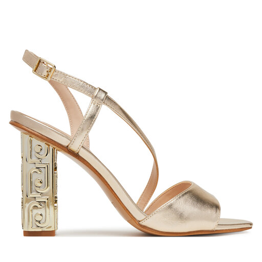 Liu Jo Infradito Con Tacco E Lacci Sandali Liu Jo Jennifer 21 SA5019 PX460  Beige