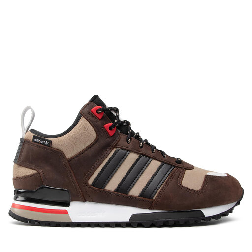 ぽけか Sneakersy adidas ZX700 Winter Cp GX6155 Brązowy | eobuwie.com.pl