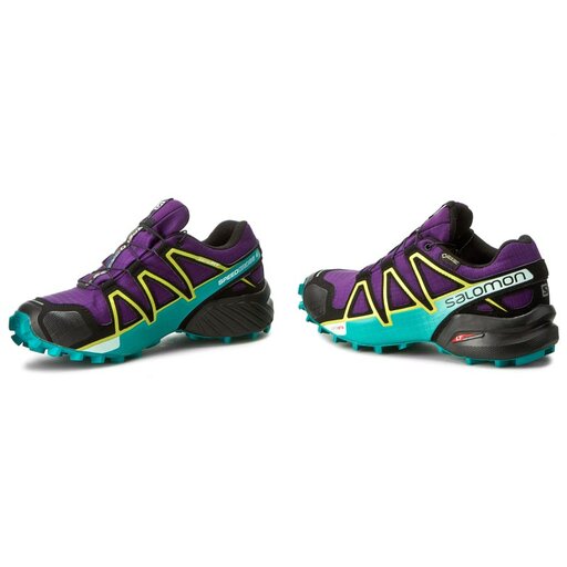 Buty do biegania Salomon Speedcross Gtx W GORE-TEX 392405 20 G0 Fioletowy