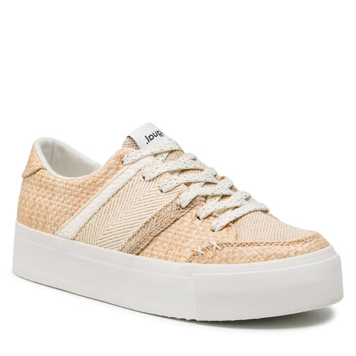 Sneakers Desigual Street Natural 22SSKA01 1005 Biscuit eschuhe