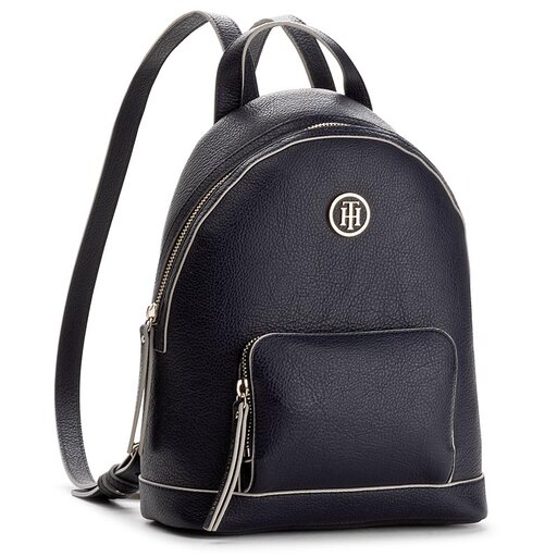 Zaino Tommy Hilfiger Th Core Mini Backpack Logo AW0AW04139 901 escarpe.it