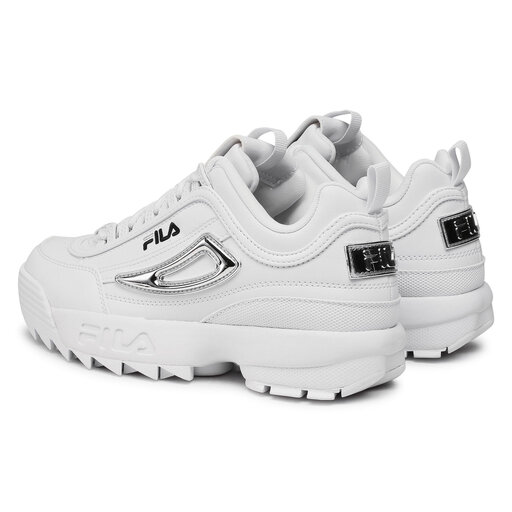 fila white and silver