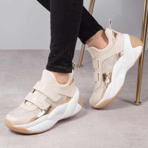 Sneakersy MICHAEL Michael Kors Keeley Trainer 43R0KEFS6D Z oty eobuwie .pl