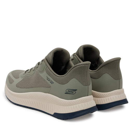 Zapatillas Skechers Bobs Squad 4- 118423/OLV Caqui