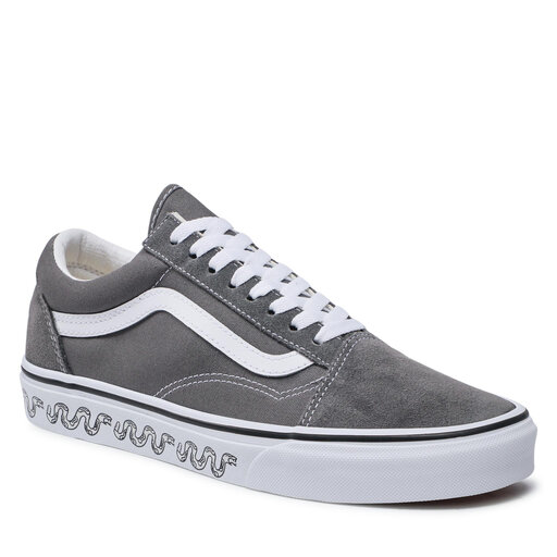 Vans Old Skool UV Dreams Pewter & White Skate Shoes 