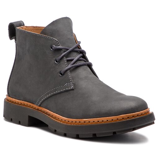 Boots Clarks Trace Flare 261381017 Dark Grey Nubuck chaussures