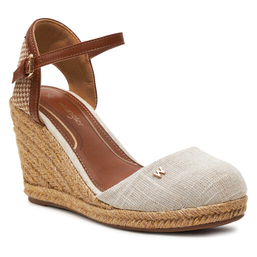 Espadrilles Wrangler Brava Women Wedge 20241056 Beige de.eschuhe.ch
