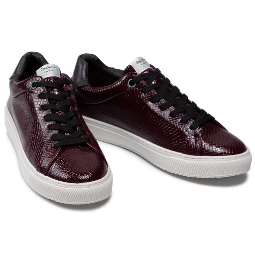 Sneakers Pepe Jeans Adams Game PLS30751 Dunkelrot