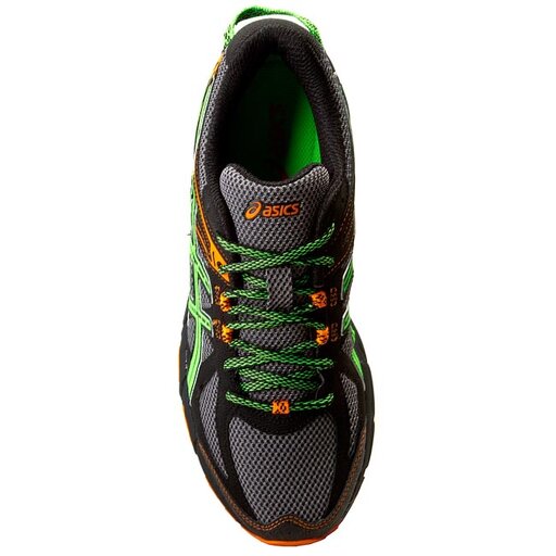 Chaussures Asics Gel Sonoma T4F2N Onyx Flash Green Flash Orange