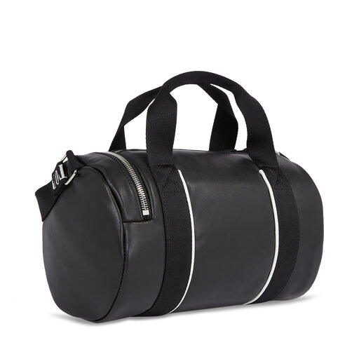 Handtasche Tommy Jeans Tjw Heritage Barrel Bag AW0AW15431 Schwarz  