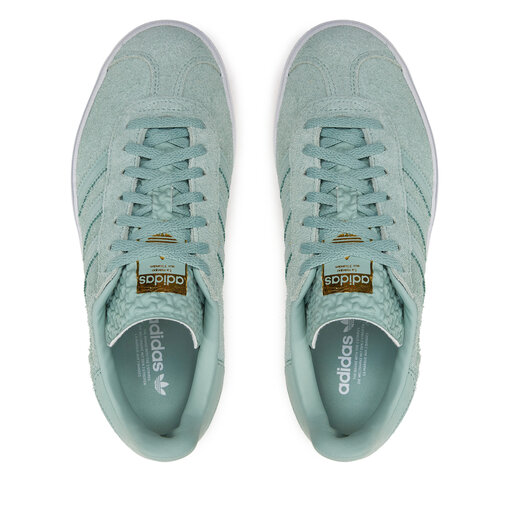 adidas gazelle silver green womens adidas Originals Gazelle Bold Women's
