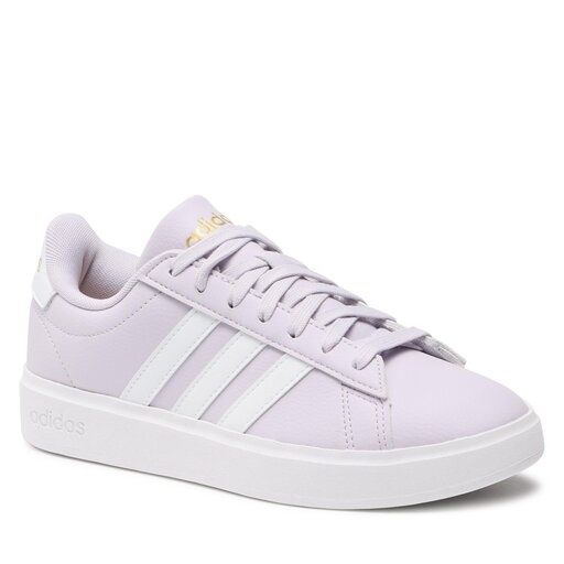 Grand Court Adidas Cloudfoam Damen Lila Sneakers Adidas Grand