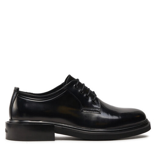 Scarpe basse Calvin Klein Postman Derby Lth Hf HM0HM01486 Nero - Main Image