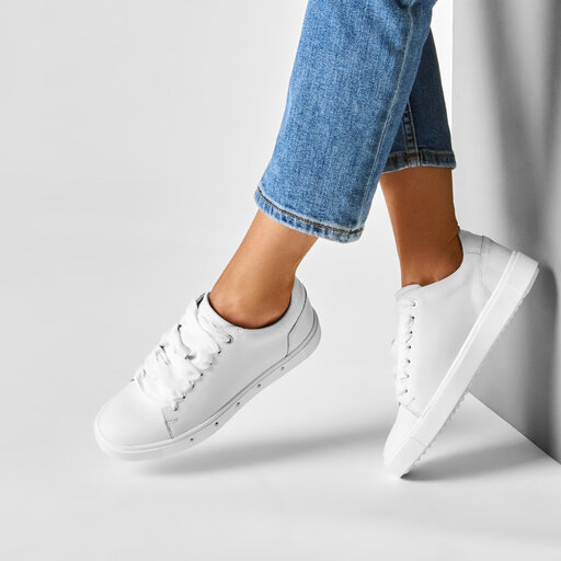 Sneakersy Wojas 8537-50 Biały | eobuwie.com.pl