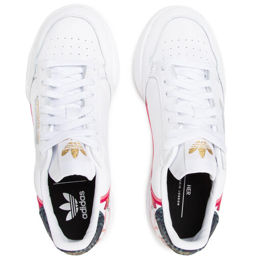 Chaussures adidas Continental 80 W FY5096 Ftwwht/Goldmt/Hazros •  Www.chaussures.fr