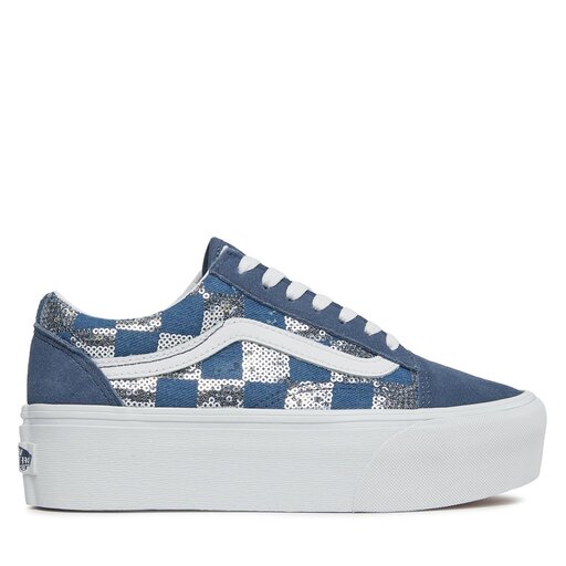 Sneakers aus Stoff Vans Old Skool Stackform VN0009PZAHU1 Blau eschuhe