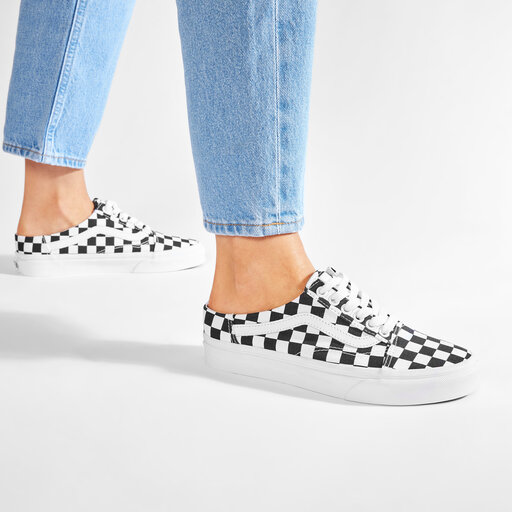 checkerboard mule vans
