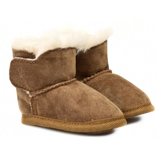 niegowce EMU Australia Baby Bootie B10310 Chestnut 7 eobuwie .pl