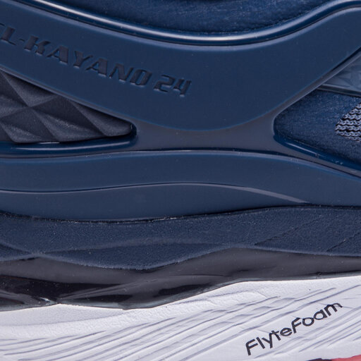 Asics herren gel-kayano 24 laufschuhe smoke dark blue 5656 store