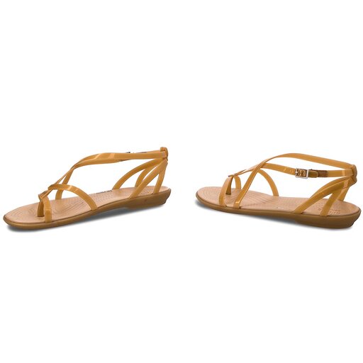 Sandalen Crocs Isabella Gladiator Sandal W 204914 Braun eschuhe