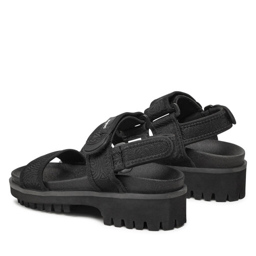 Sandali Desigual Track Sandal Daisy 22SSHA09 Nero