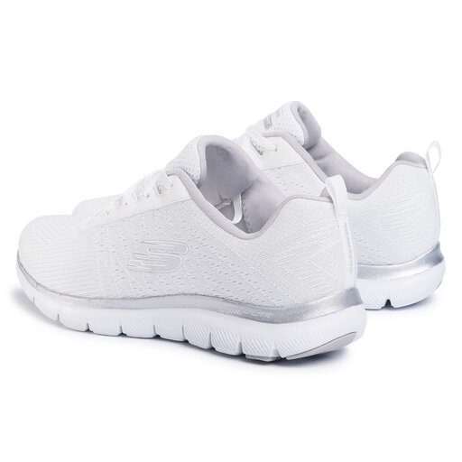 Zapatos Skechers 12757 WSL White Silver