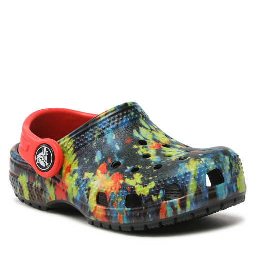 Pantoletten Crocs Classic Tie Dye Graphic Clog T 206994 Bunt eschuhe