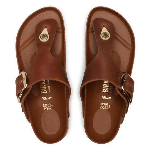 В'єтнамки Birkenstock Gizeh Big Buckle 1018785 Коричневий