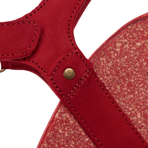 Sandały Panama Jack Julia Basics B16 Czerwony